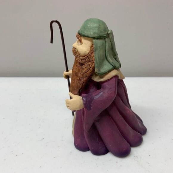 Enesco The Bethlehem Experience Shepherd Figurine 949957 Seeing the Baby - Picture 4 of 5
